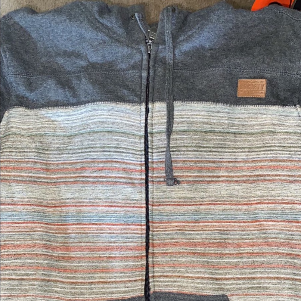 Society zip up jacket